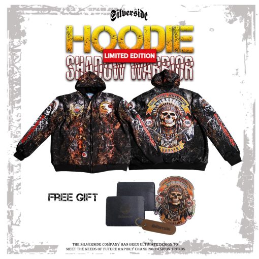 hoodie shadow warrior silverside