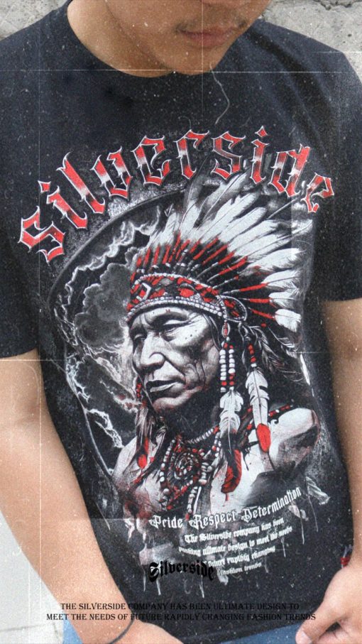 chief tshirt basic silverside