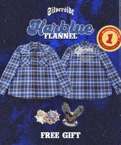 flannel hard blue silverside workshirt